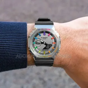Authentic G-shock Chronograph Rubber Strap Watch