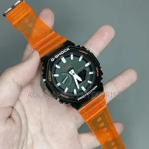 Authentic G-shock Chronograph Rubber Strap Watch