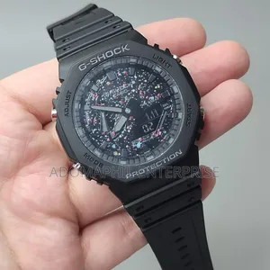 Authentic G-shock Chronograph Rubber Strap Watch