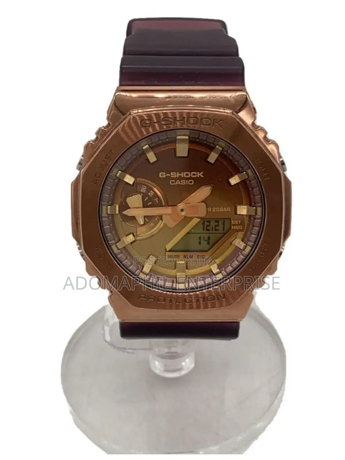 Authentic G-shock Chronograph Rubber Strap Watch