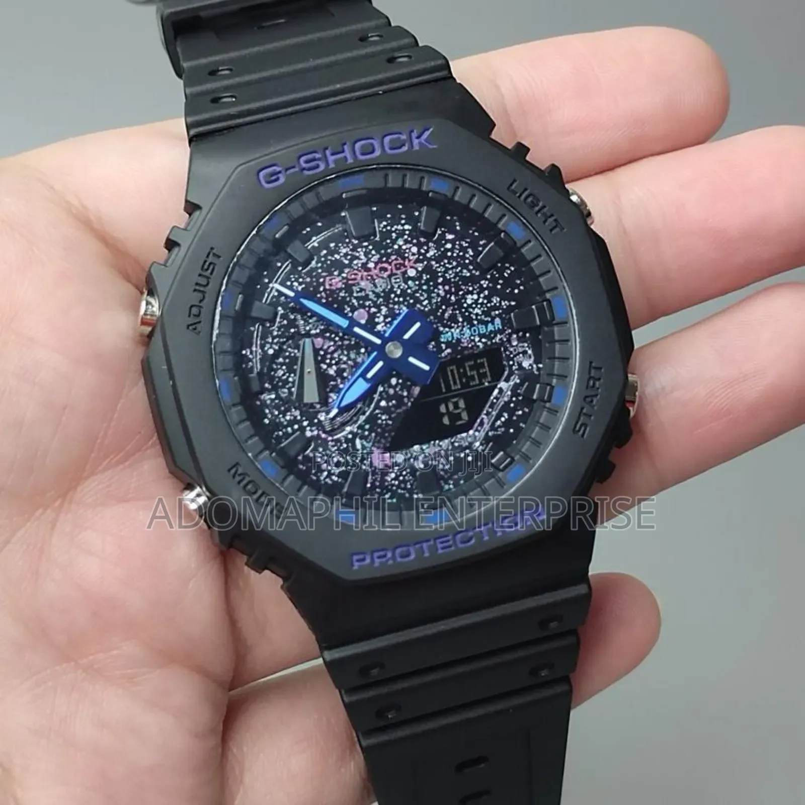 Authentic G-shock Chronograph Rubber Strap Watch