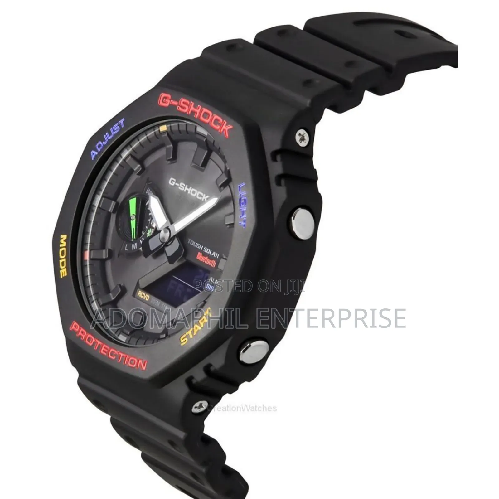 Authentic G-shock Chronograph Rubber Strap Watch
