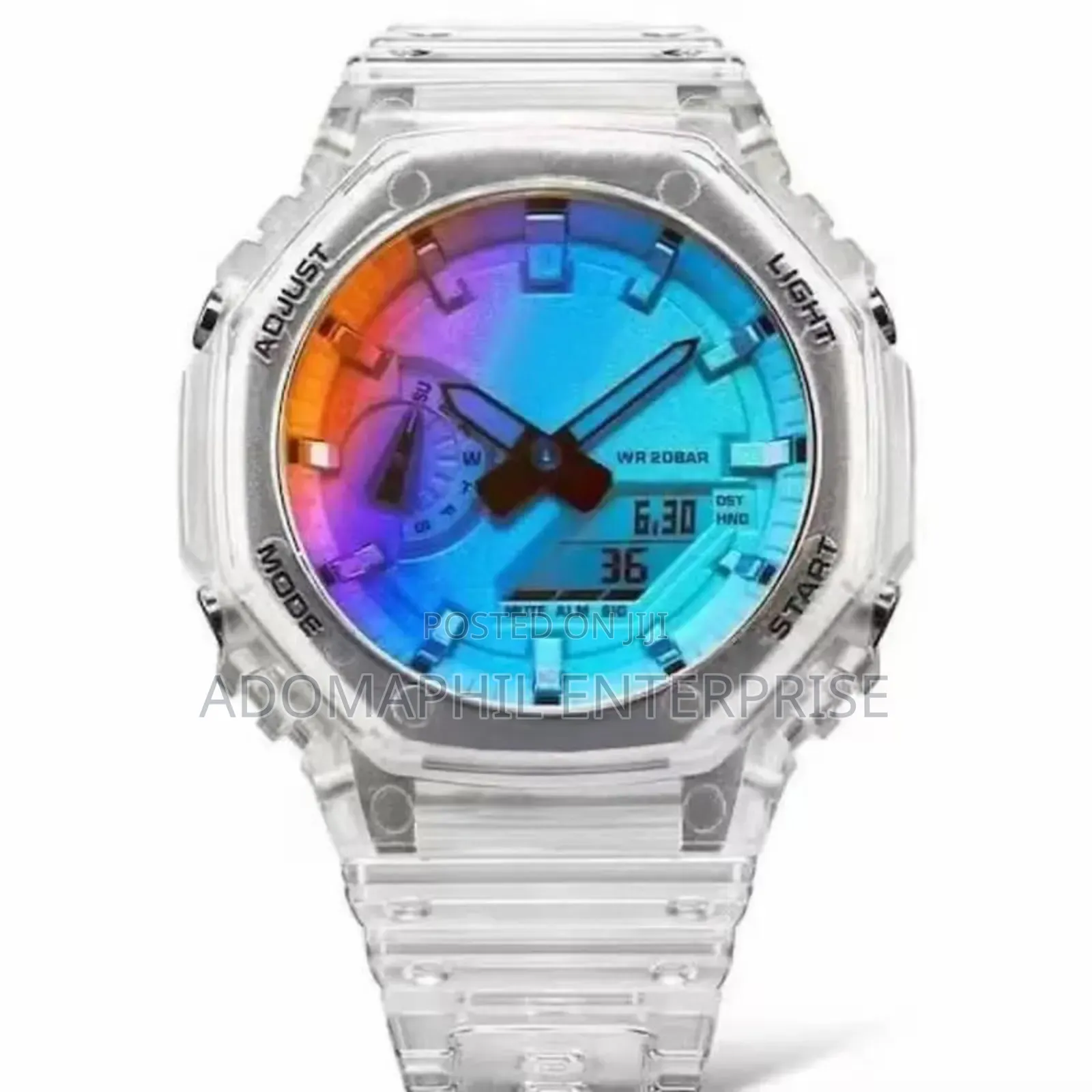 Authentic G-shock Chronograph Rubber Strap Watch