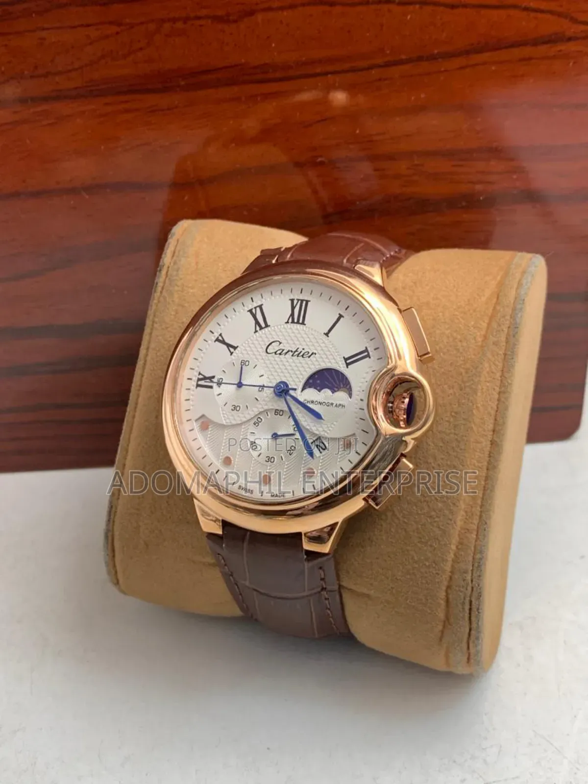 Cartier Leather Watch
