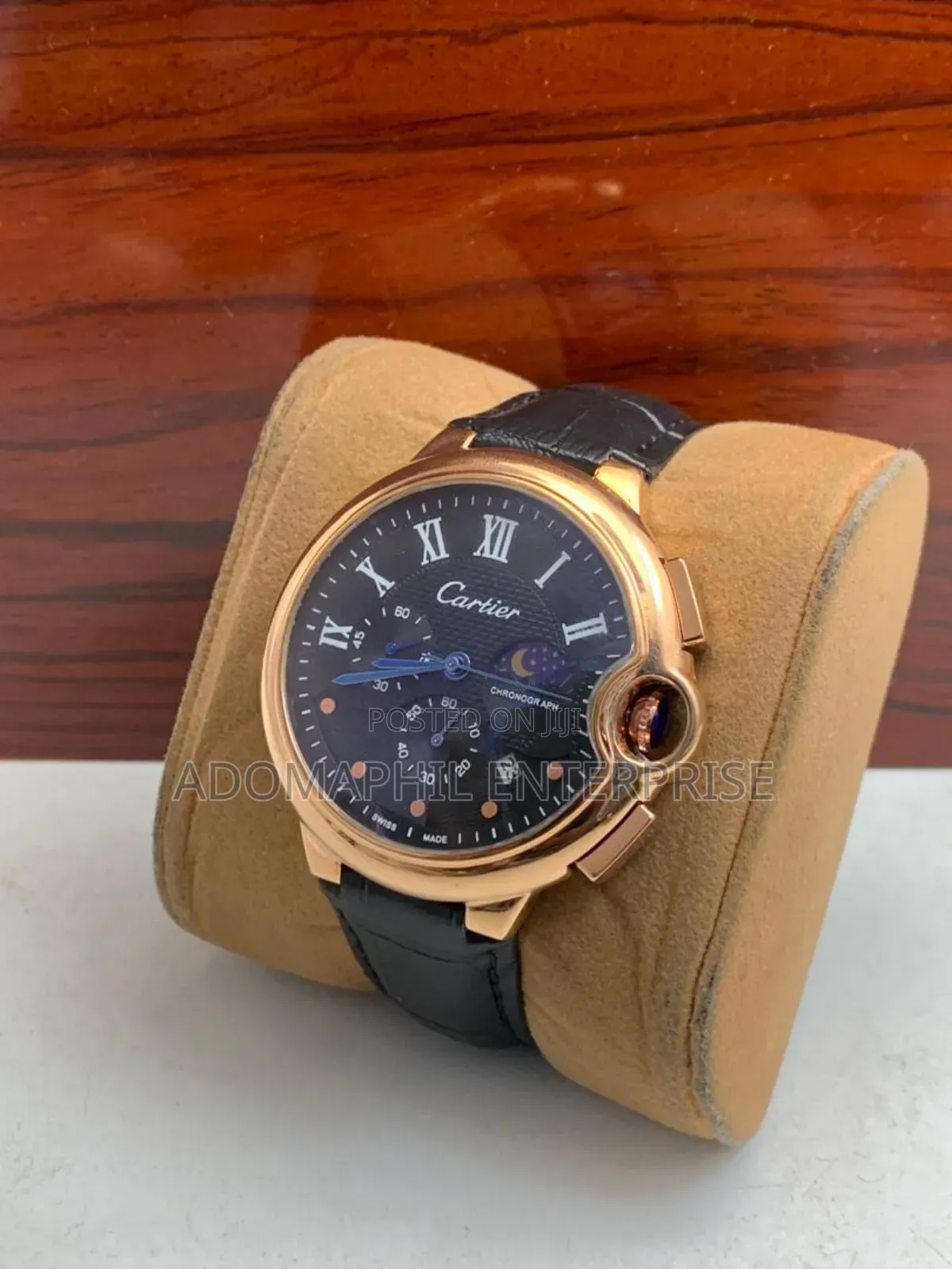 Cartier Leather Watch