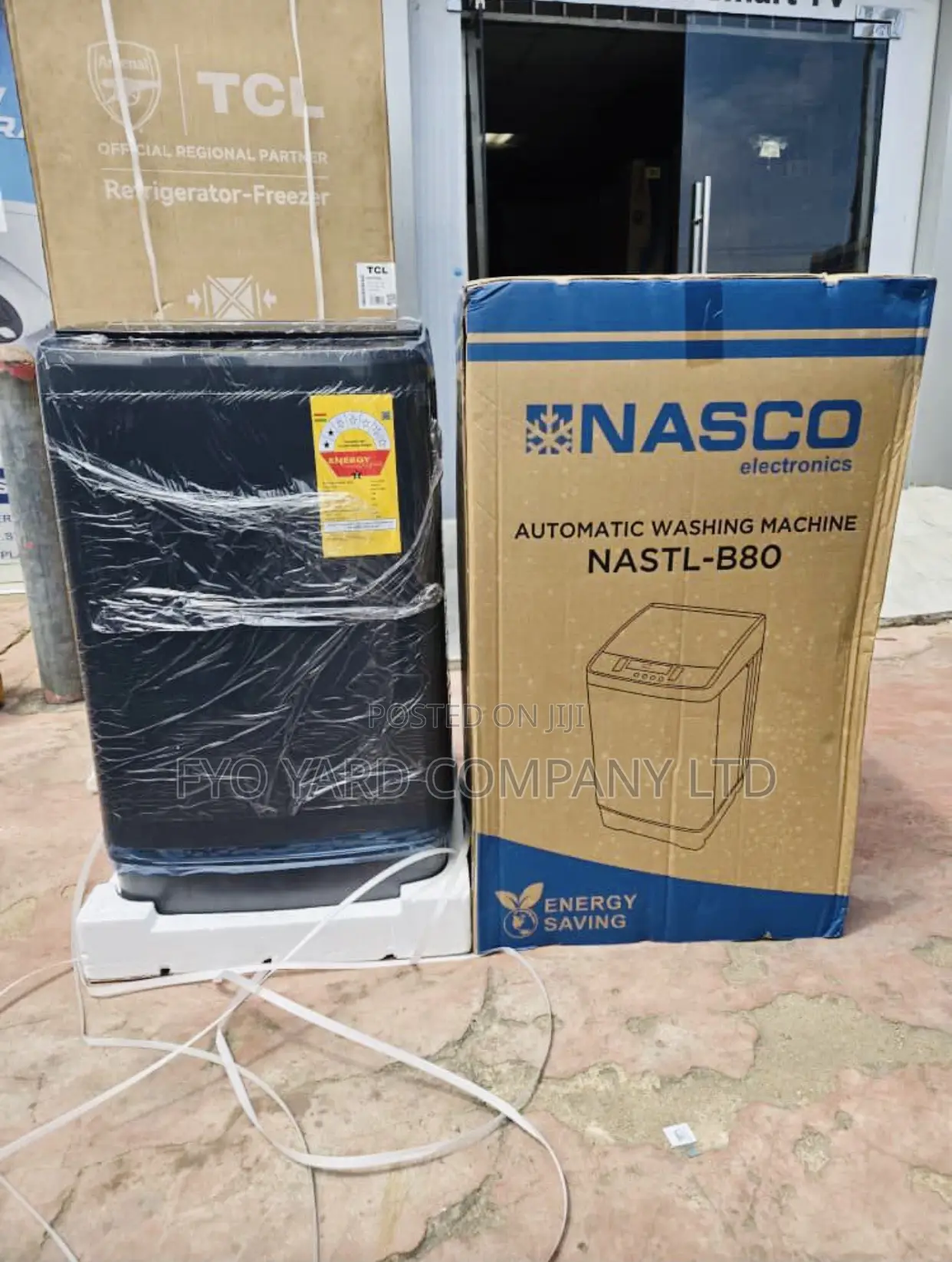 Automatic Washing Machine Top Load - 8 Kg - Nastl-B80fl