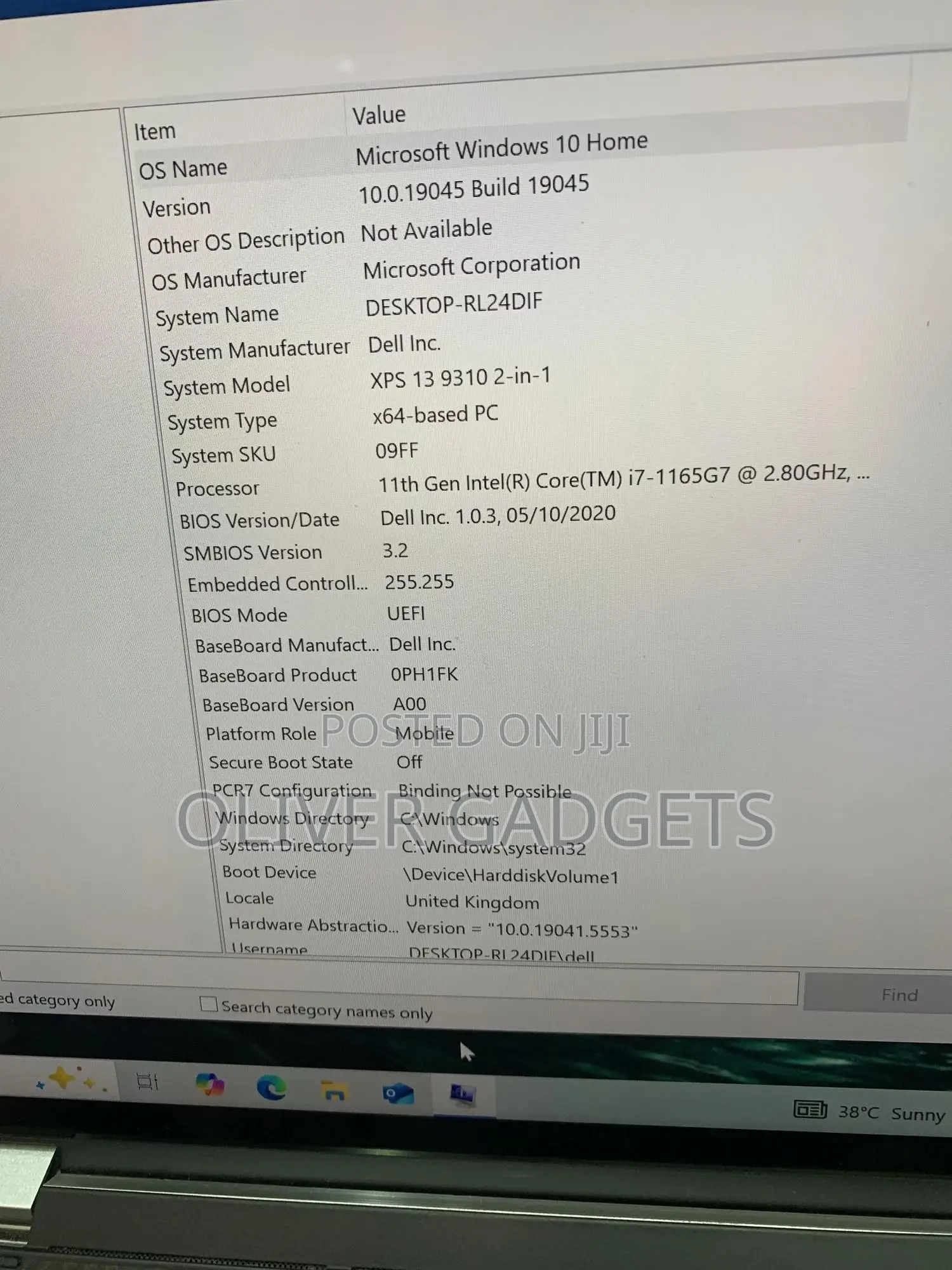 Laptop Dell XPS 13 16GB Intel Core I7 SSD 512GB
