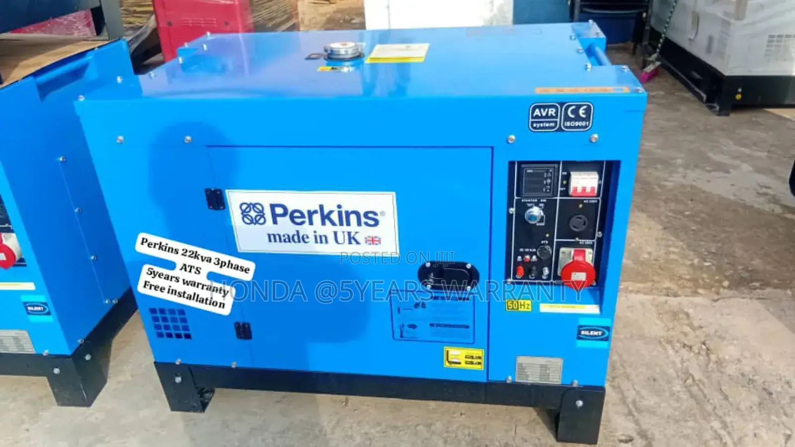 Home Power Solutions 22kva Perkins 3phase Generator 22kva