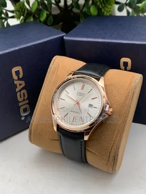 Casio Leather Watch