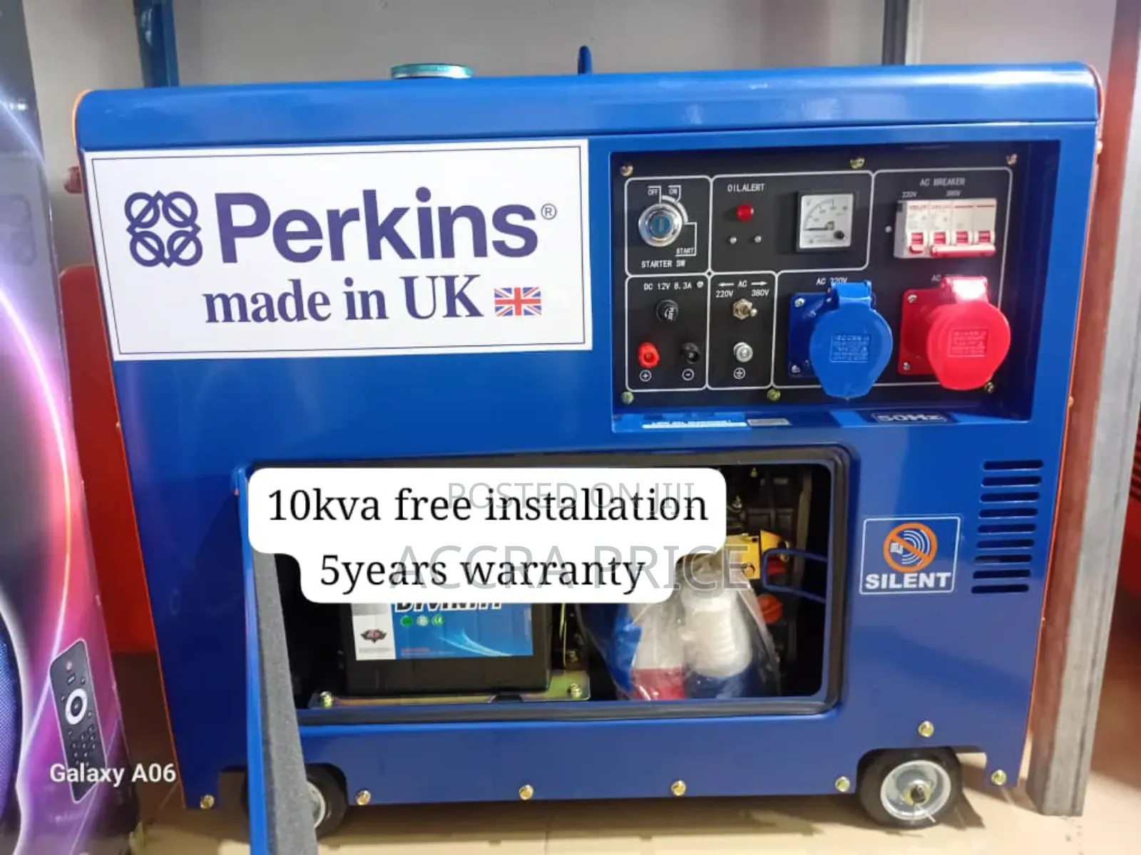 Tech-Driven Power You Can Count on Perkins 10kva Diesel