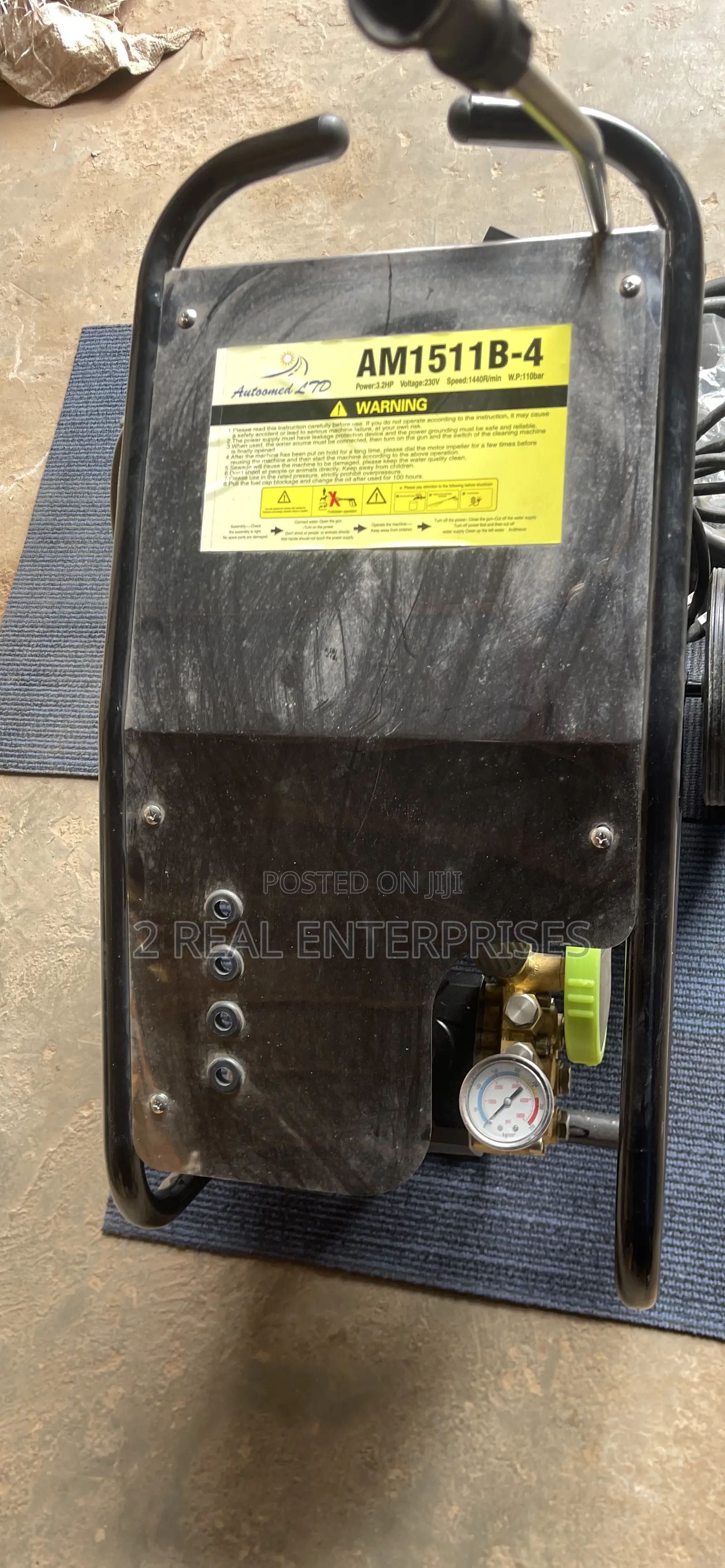 Car Wash 3.2hp Electric Pressure Washer for Cars, Washing Bay Machine