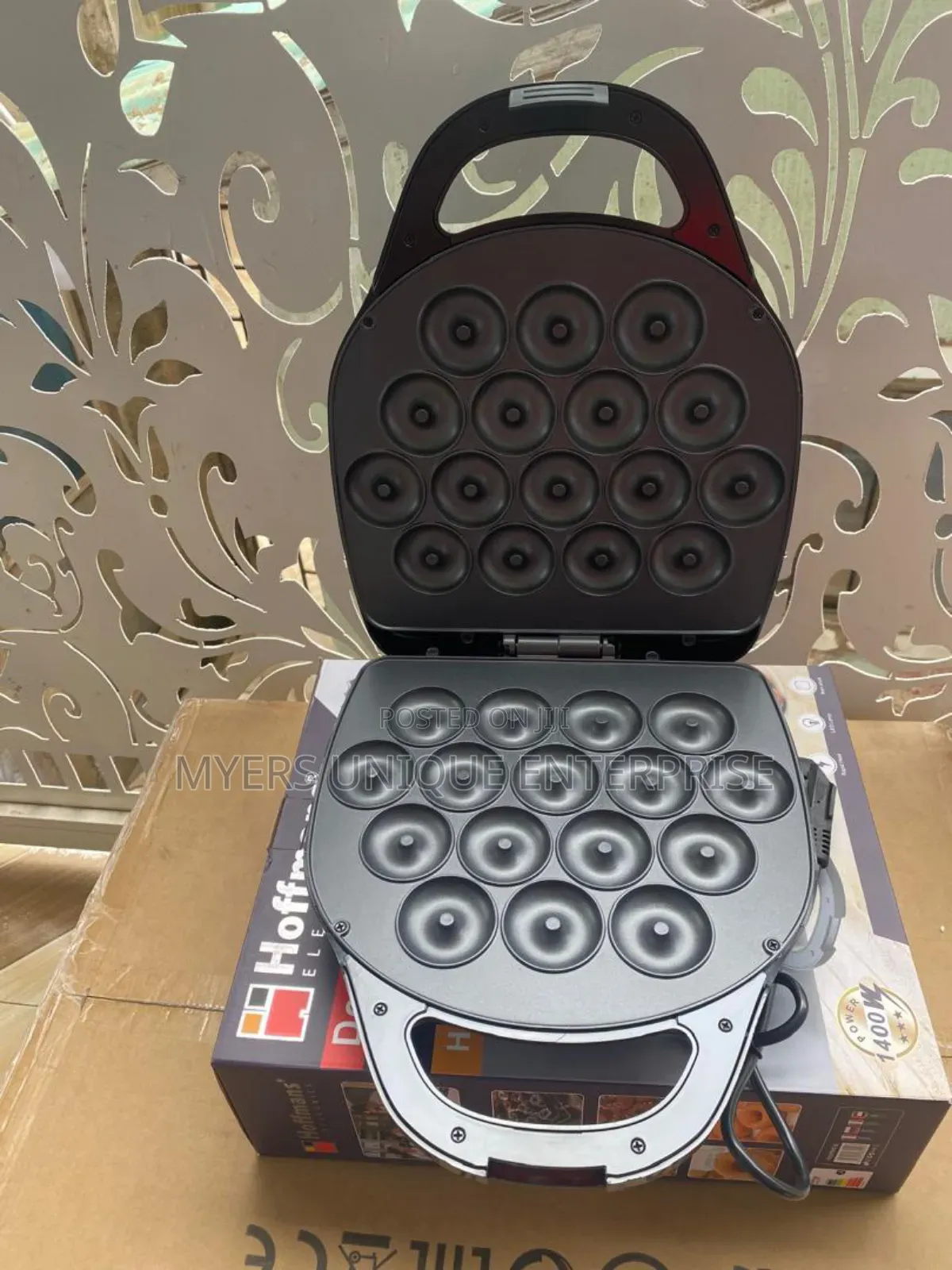 Hoffmans 16 Holes Electric Doughnut Maker