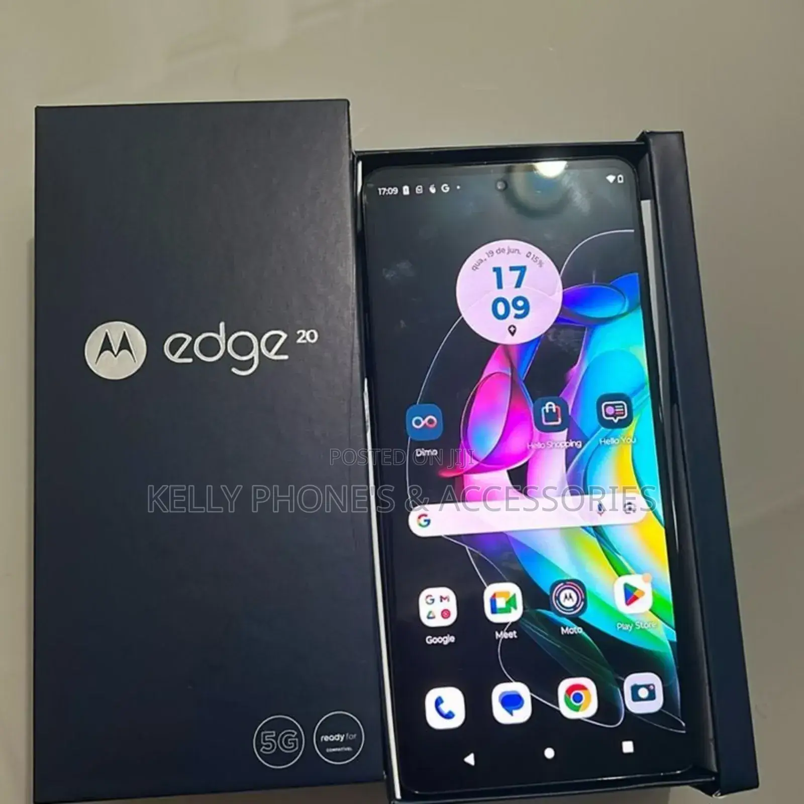 New Motorola Edge Plus 256 GB Black