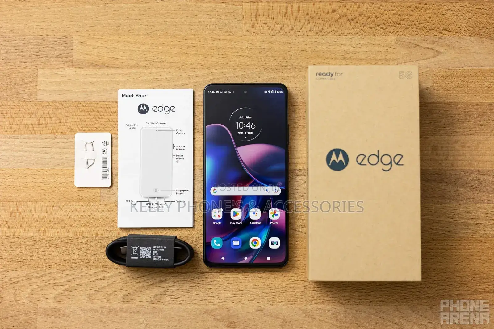 New Motorola Edge Plus 256 GB Black