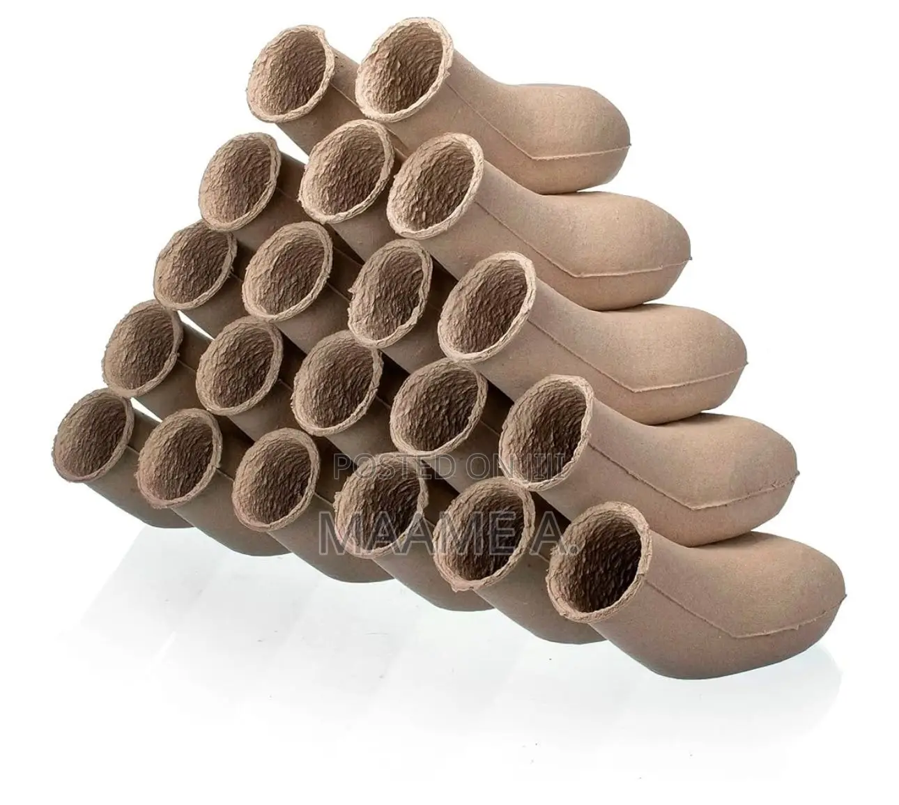10 Disposable Pulp Male Urinal Bottle 875ml