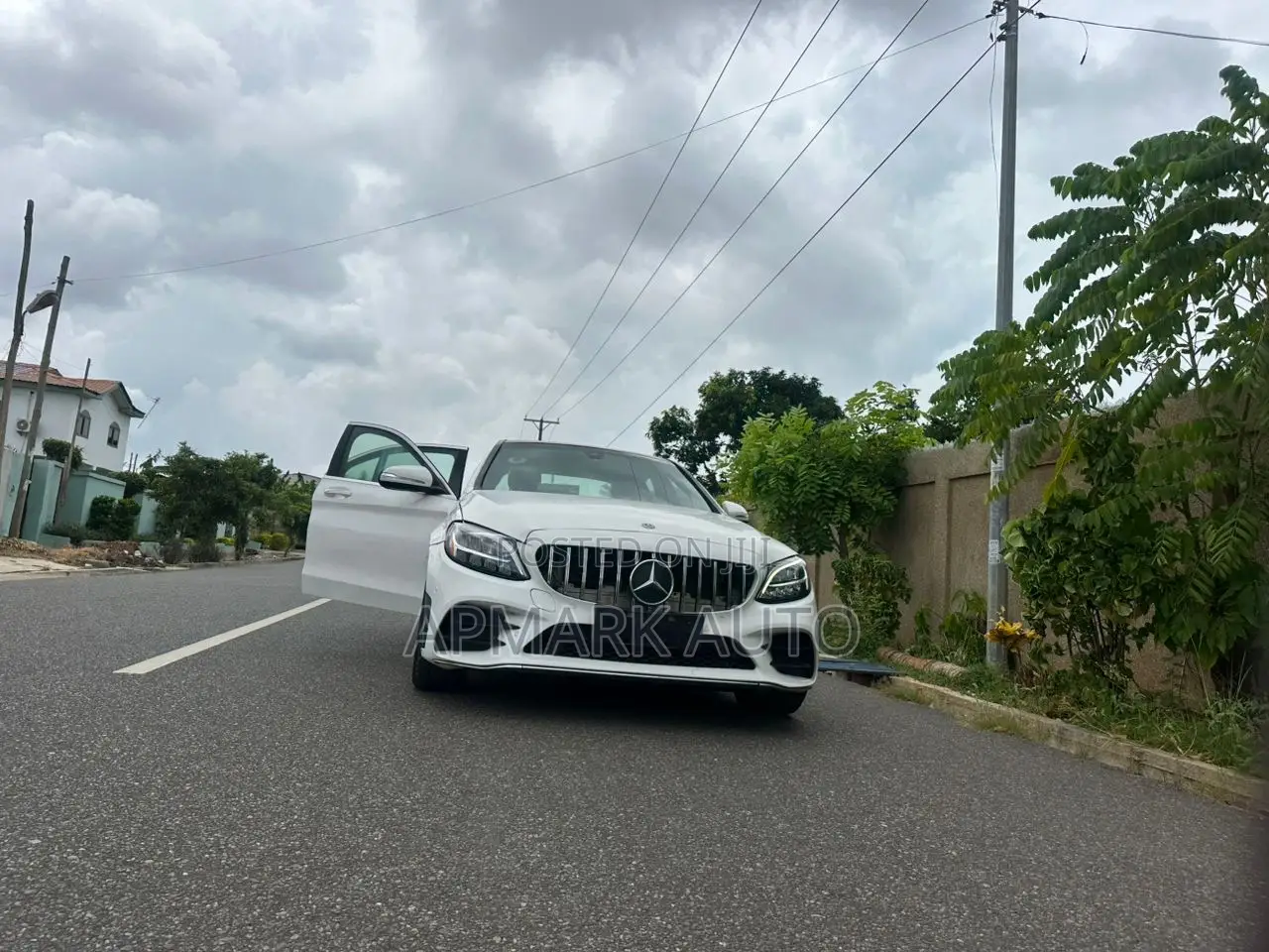 Mercedes-Benz C300 Base C300 AWD 4MATIC Sedan 2019 White