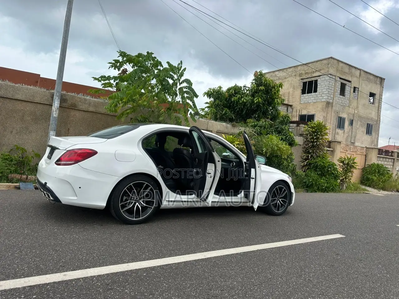 Mercedes-Benz C300 Base C300 AWD 4MATIC Sedan 2019 White