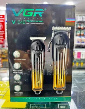 Full Set Of Professional Hair Clippers Barbering Machine