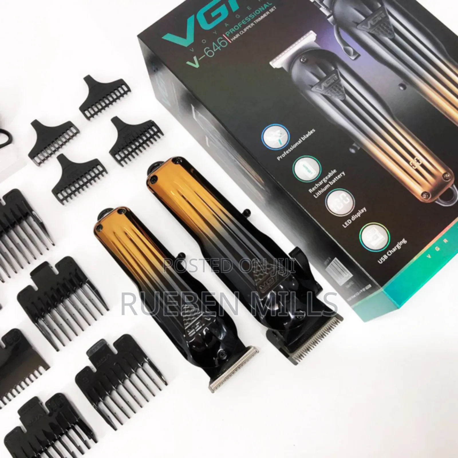 Full Set Of Professional Hair Clippers Barbering Machine