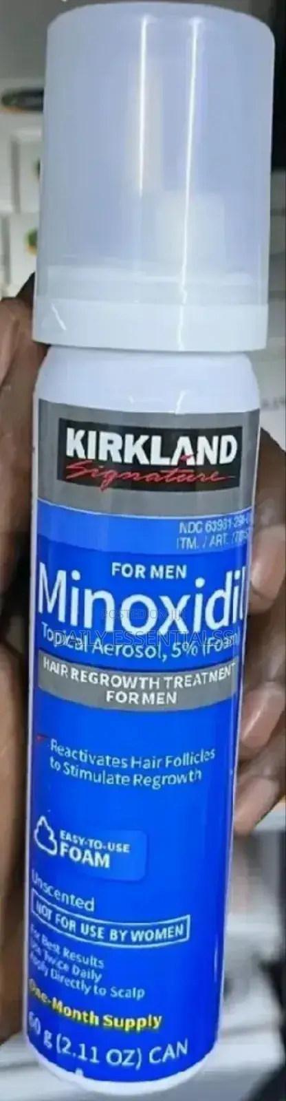 Kirkland Men’S Minoxidil 5% Aerosol – Hair Loss Solution