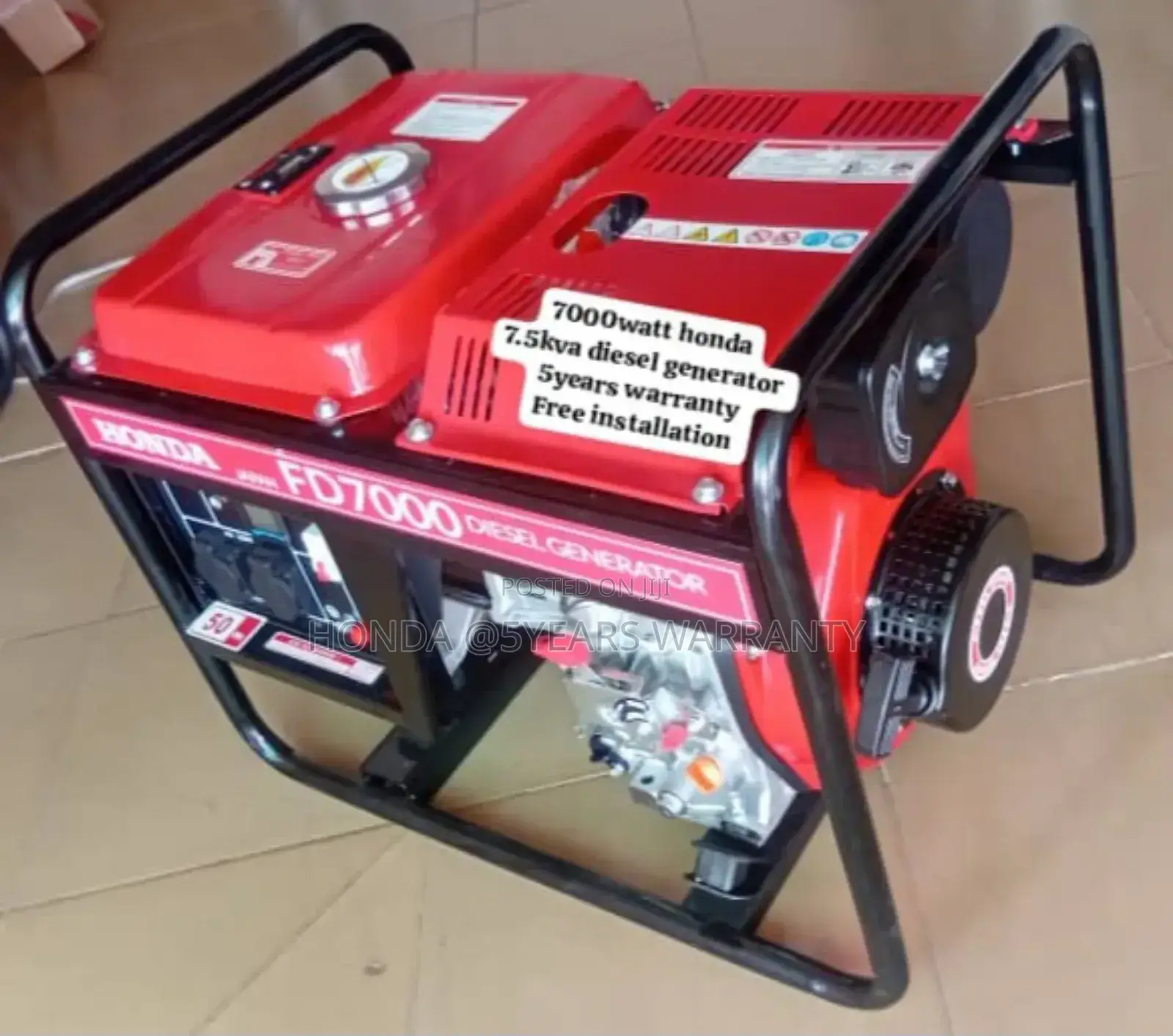 7000watt 7.5kva Honda Generator Diesel Engine 10kva 7.5kva
