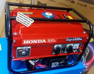 Gasoline 6500watt 5.0kva Honda Generator 5.0kva