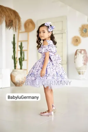 Premium Purple Princess Dress ; Luxury Turkey Brand