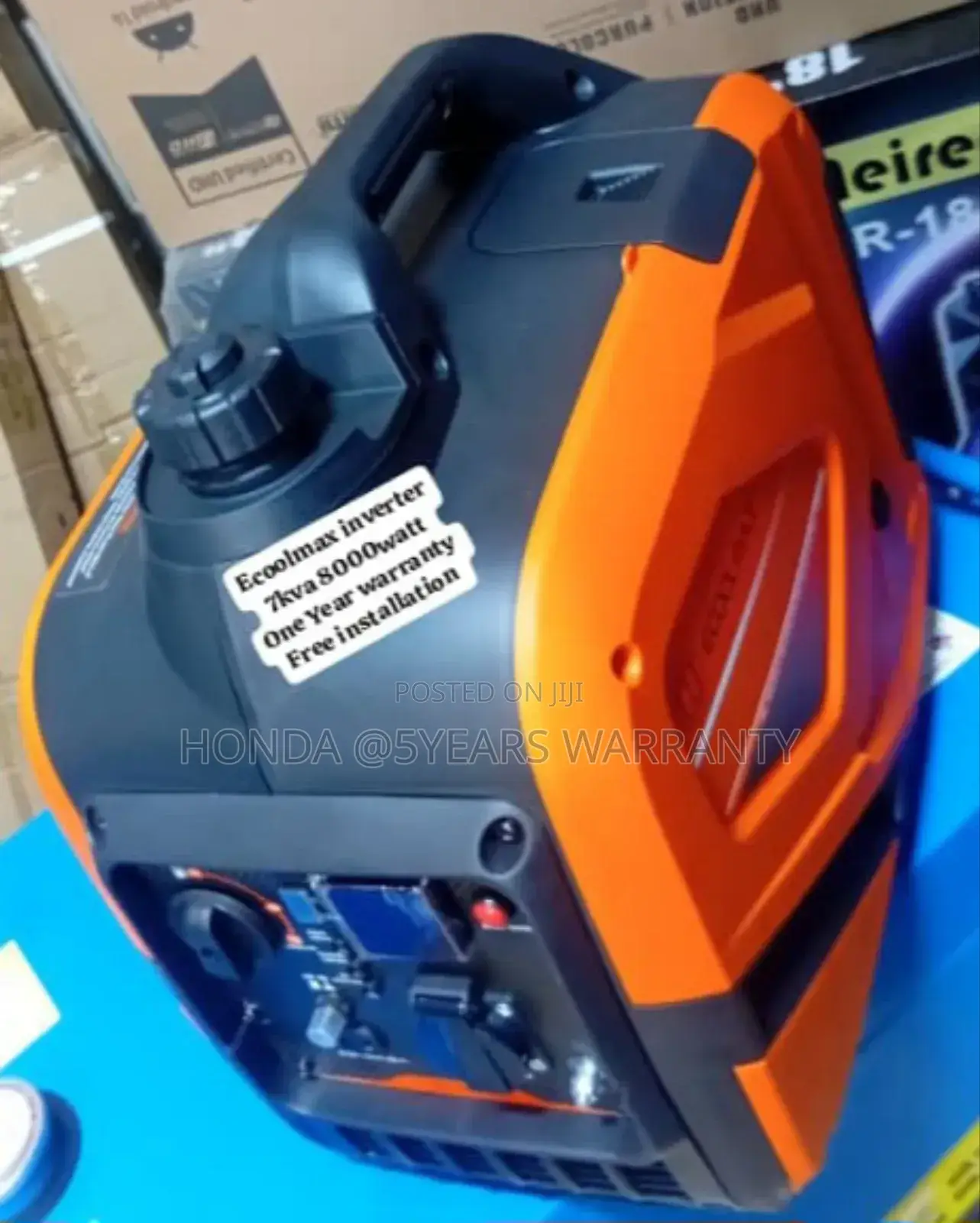 Inbuilt System Ecoolmax Inverter Generator 7kva 8000watt