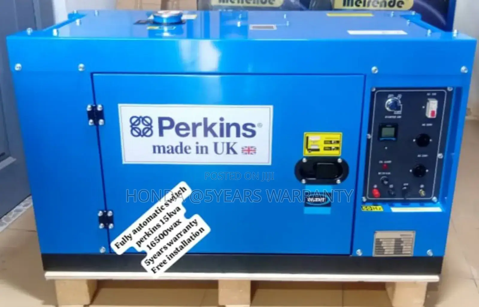 First Class Perkins Generator 16500w 15kva Fully Automatic