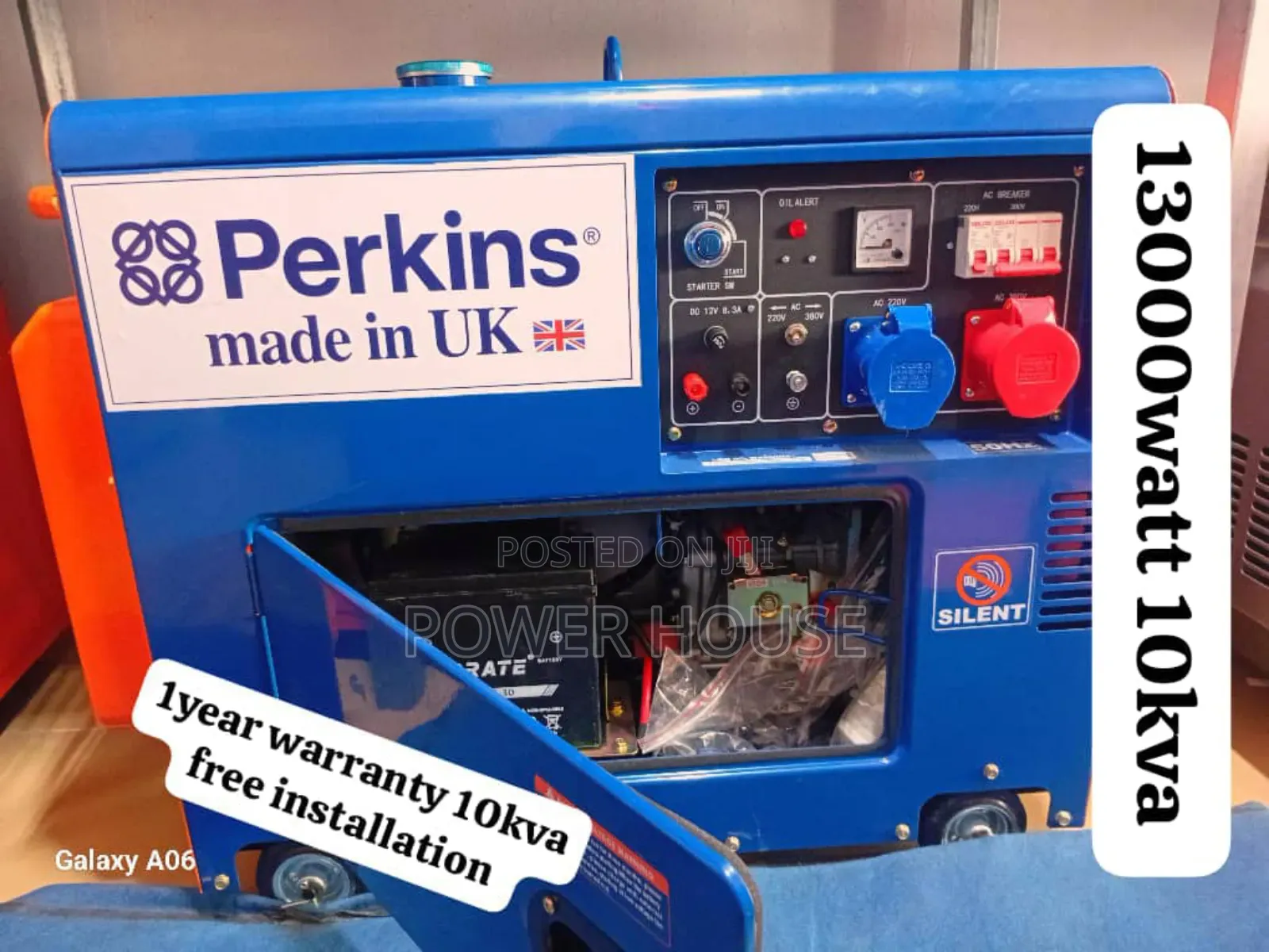 Beacon Circuit 10kva 13000watts Generator 10kva Perkins