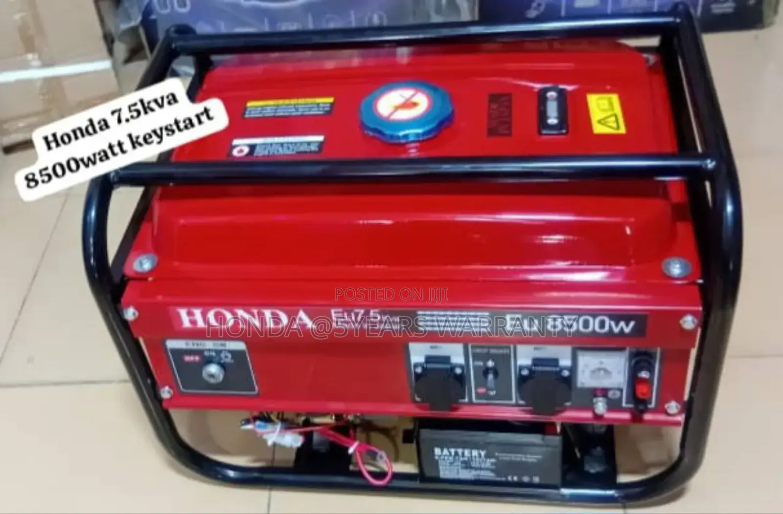 Standby System 7.5kva 8500watt Honda Generator Petrol 7.5kva
