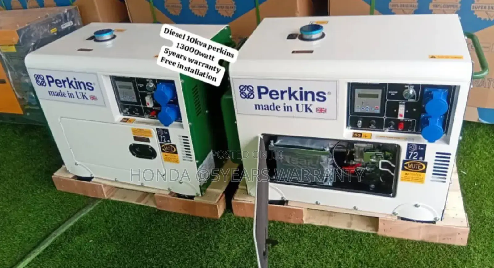 Warranted Perkins Generator 10kva 13000watt Diesel 10kva