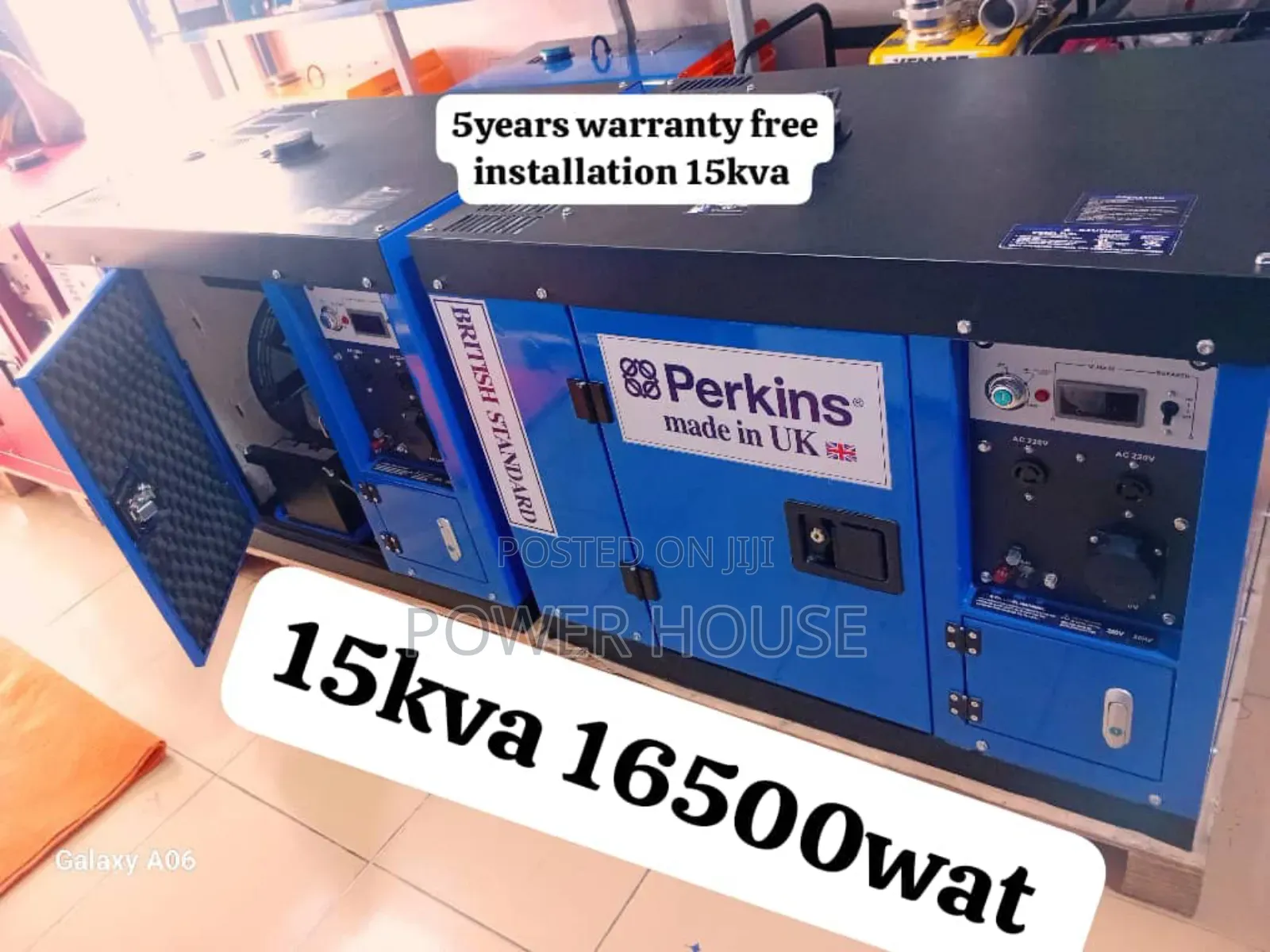 Beacon Nimbus 16500watts Diesel 15kva Perkins 16500watts