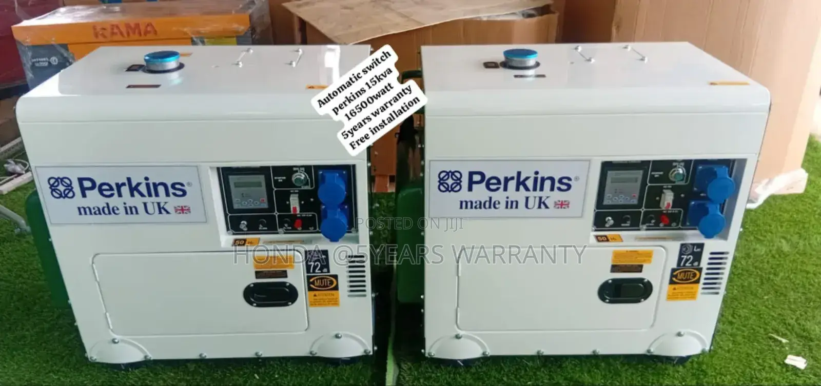 Good and Affordable Perkins 15kva 16500watt Generator 15kva