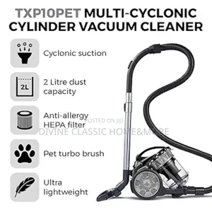 Tower Multi-Cyclonic Bagless Cylinder Vacuum Cleaner