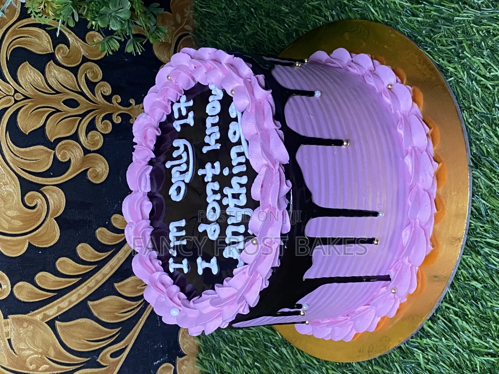 Pink Birthday Cake