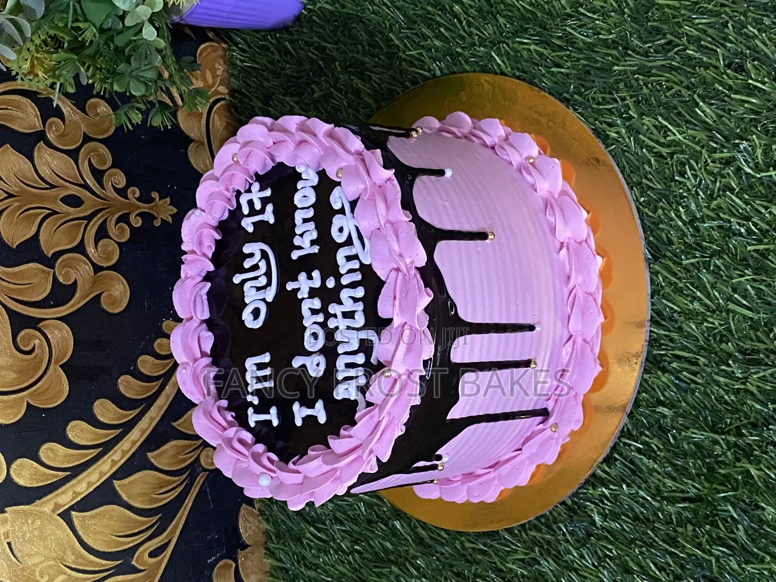 Pink Birthday Cake