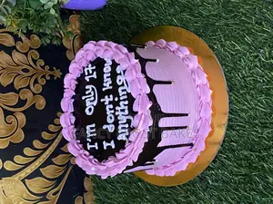Pink Birthday Cake