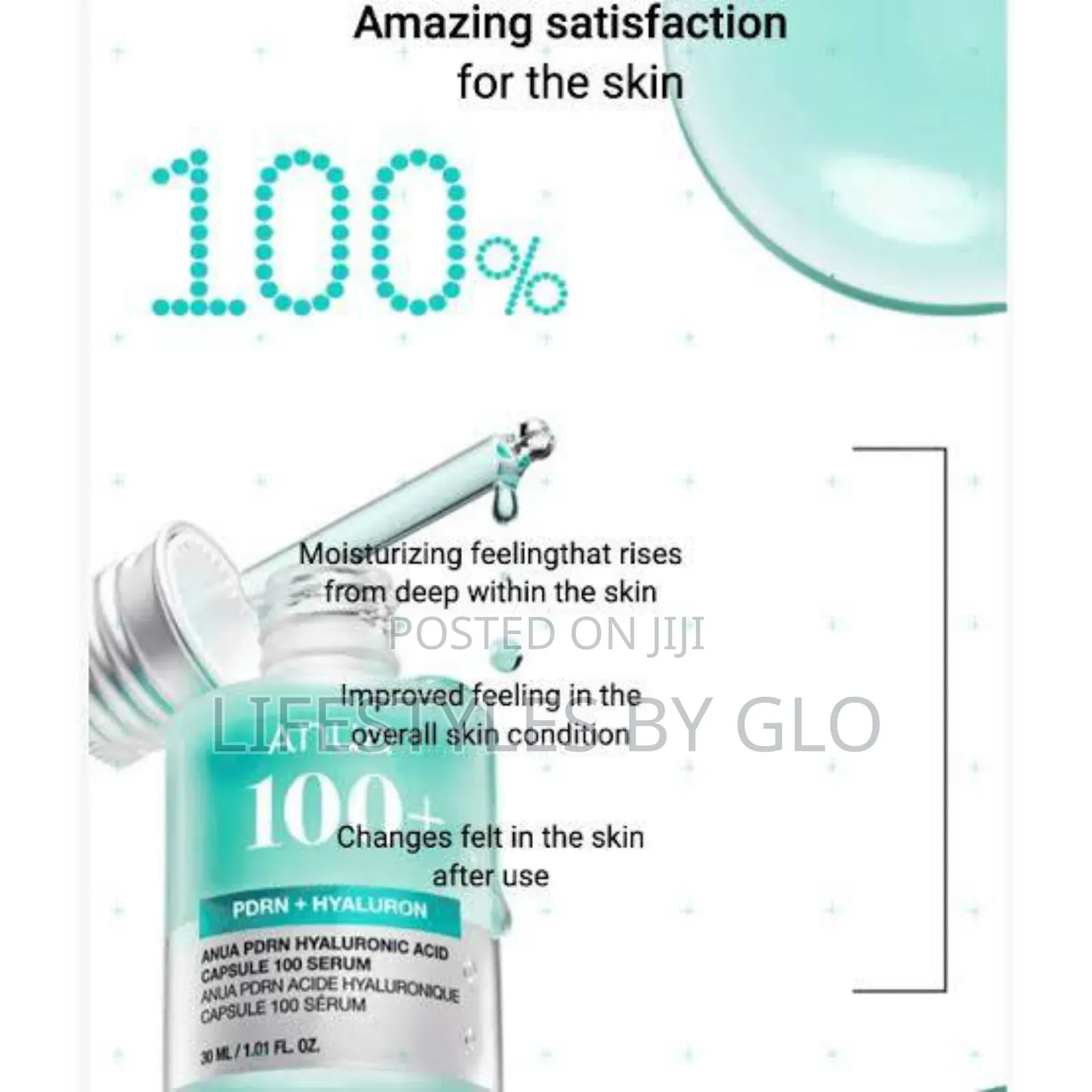 Anua PDNR Hyaluronic Acid Capsule 100 Serum -(Plumping)
