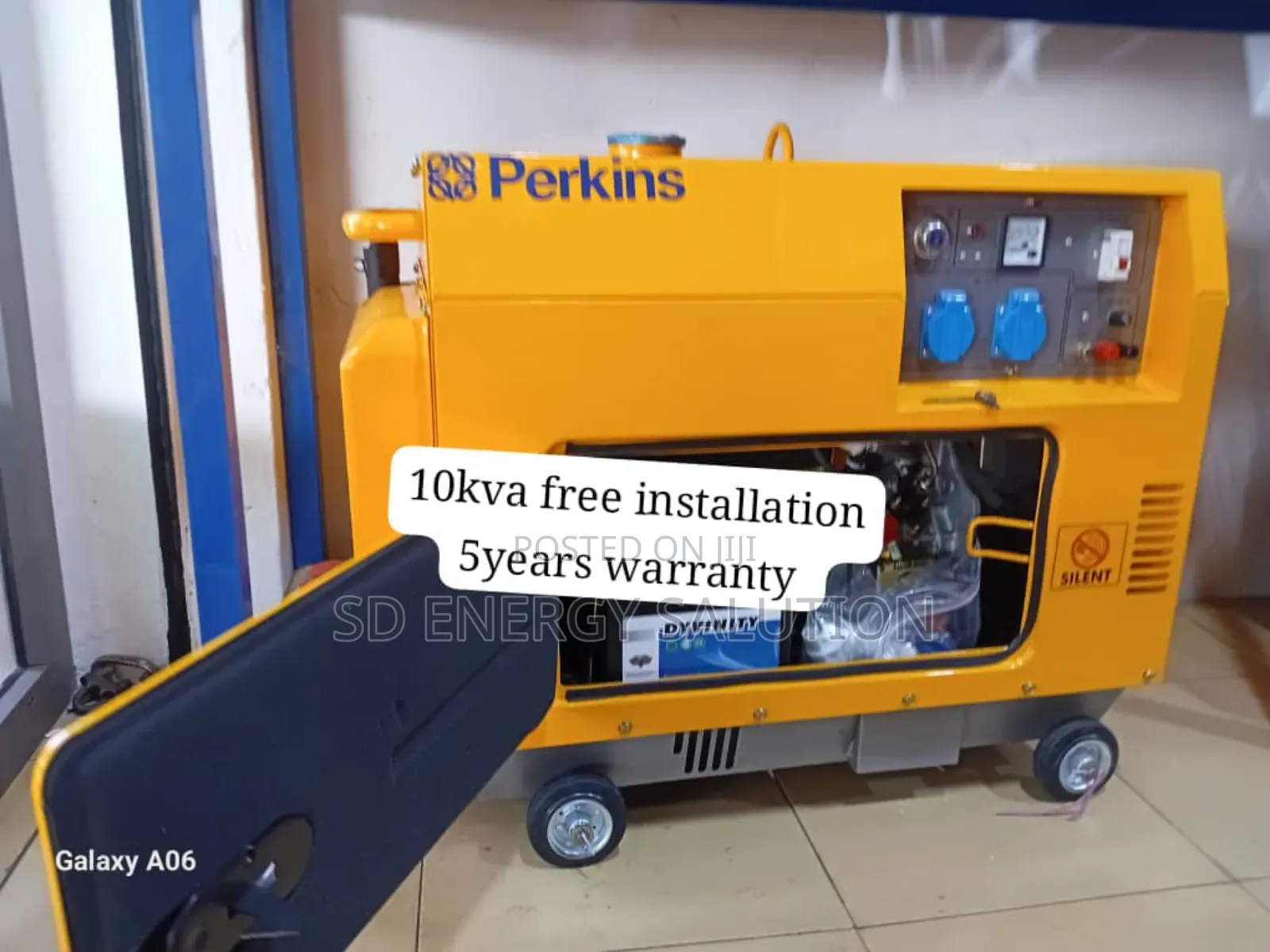 Power on Demand Perkins 10kva Diesel 13000watts Diesel