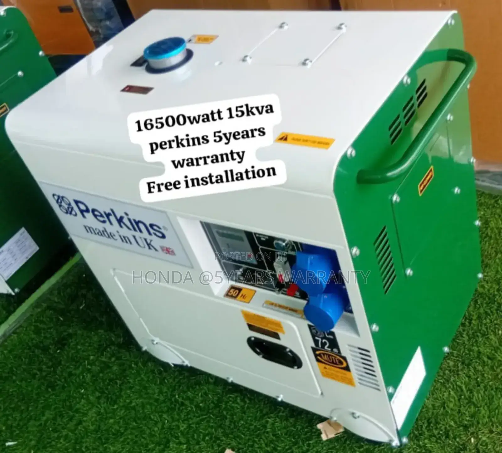 British Standard Generator Perkins 15kva 16500watt Diesel