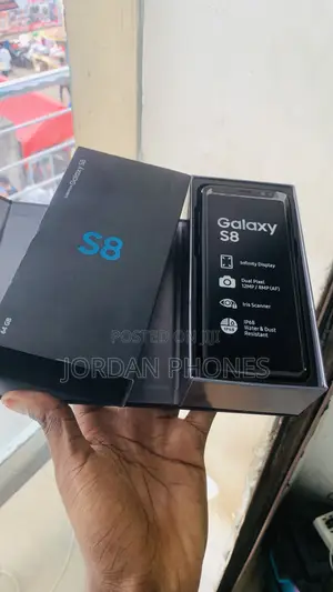 New Samsung Galaxy S8 64 GB Black