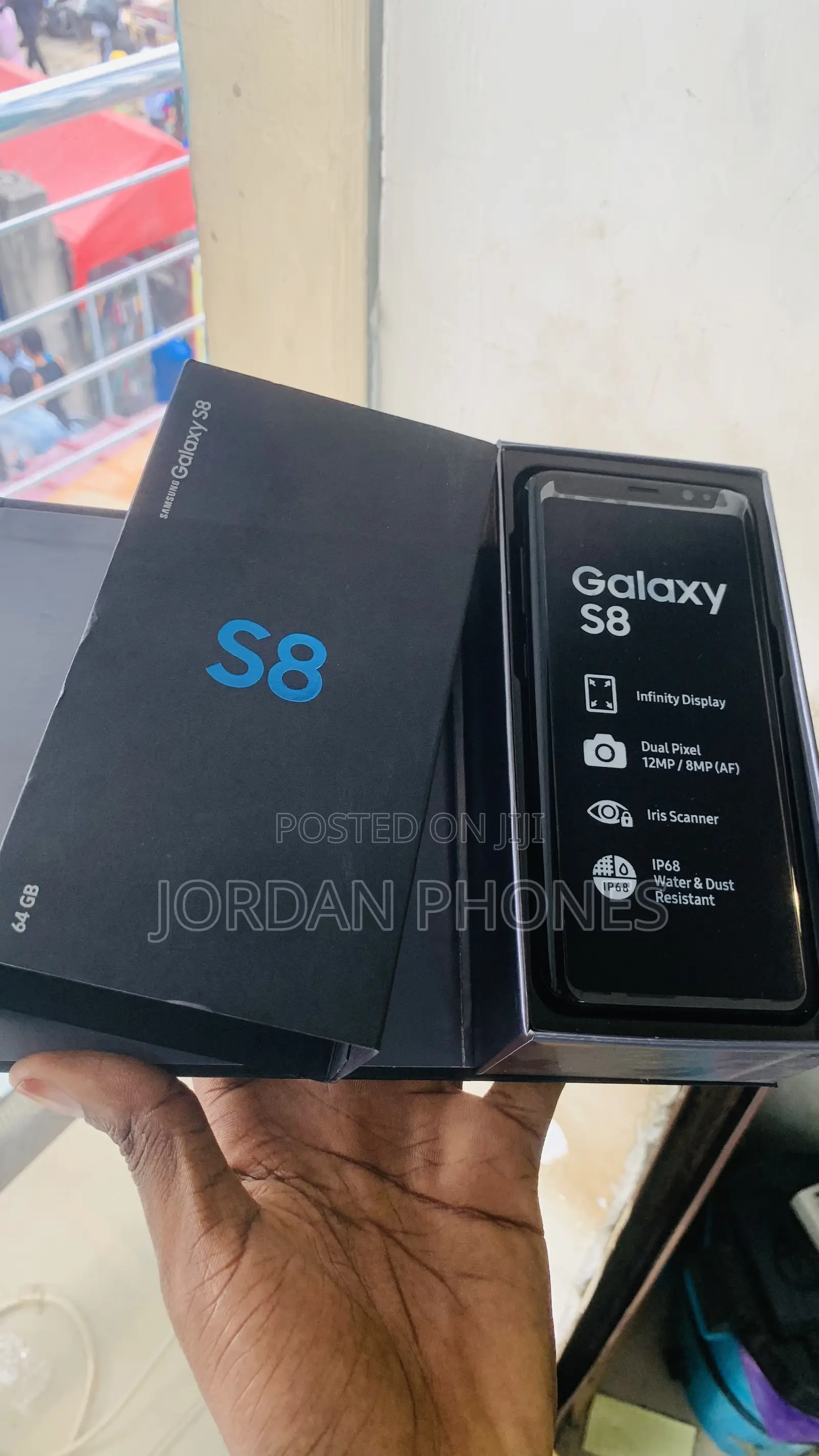 New Samsung Galaxy S8 64 GB Black