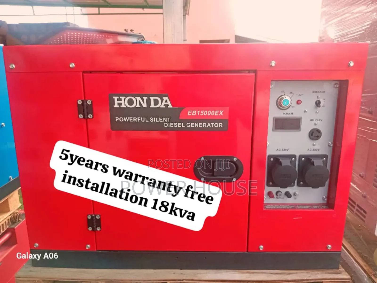Beacon Watts 16500watts 15kva Honda Diesel Generator