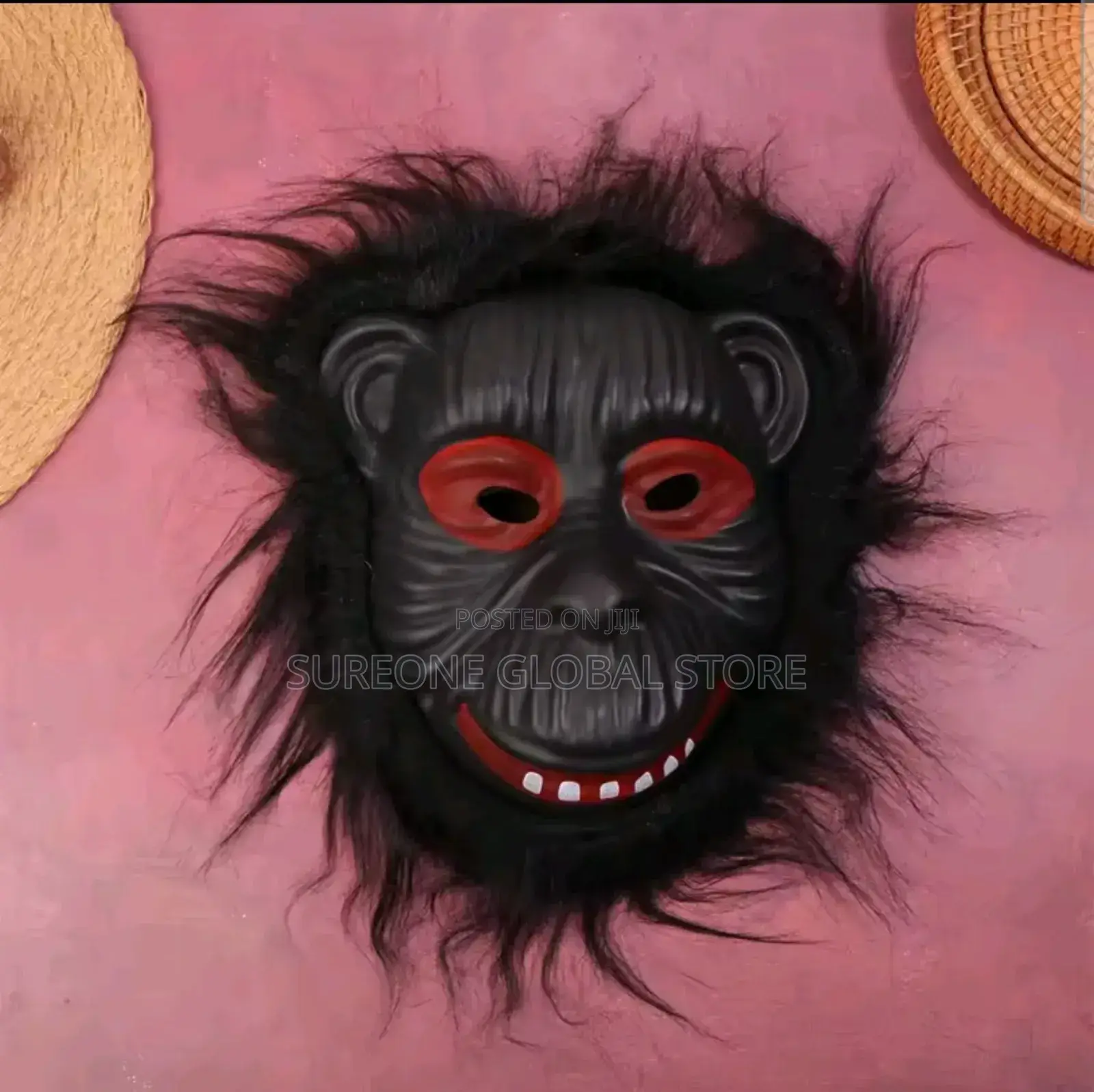 Mmonkey and Chimpanzee 3d Mask