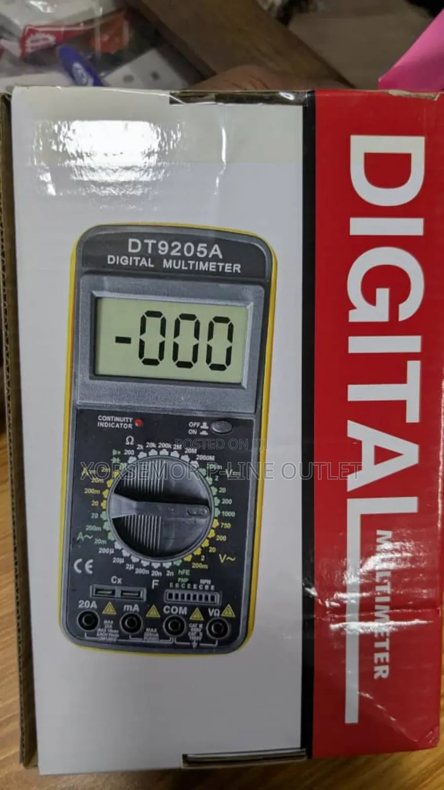 Digital Multimeter Dt-9205a