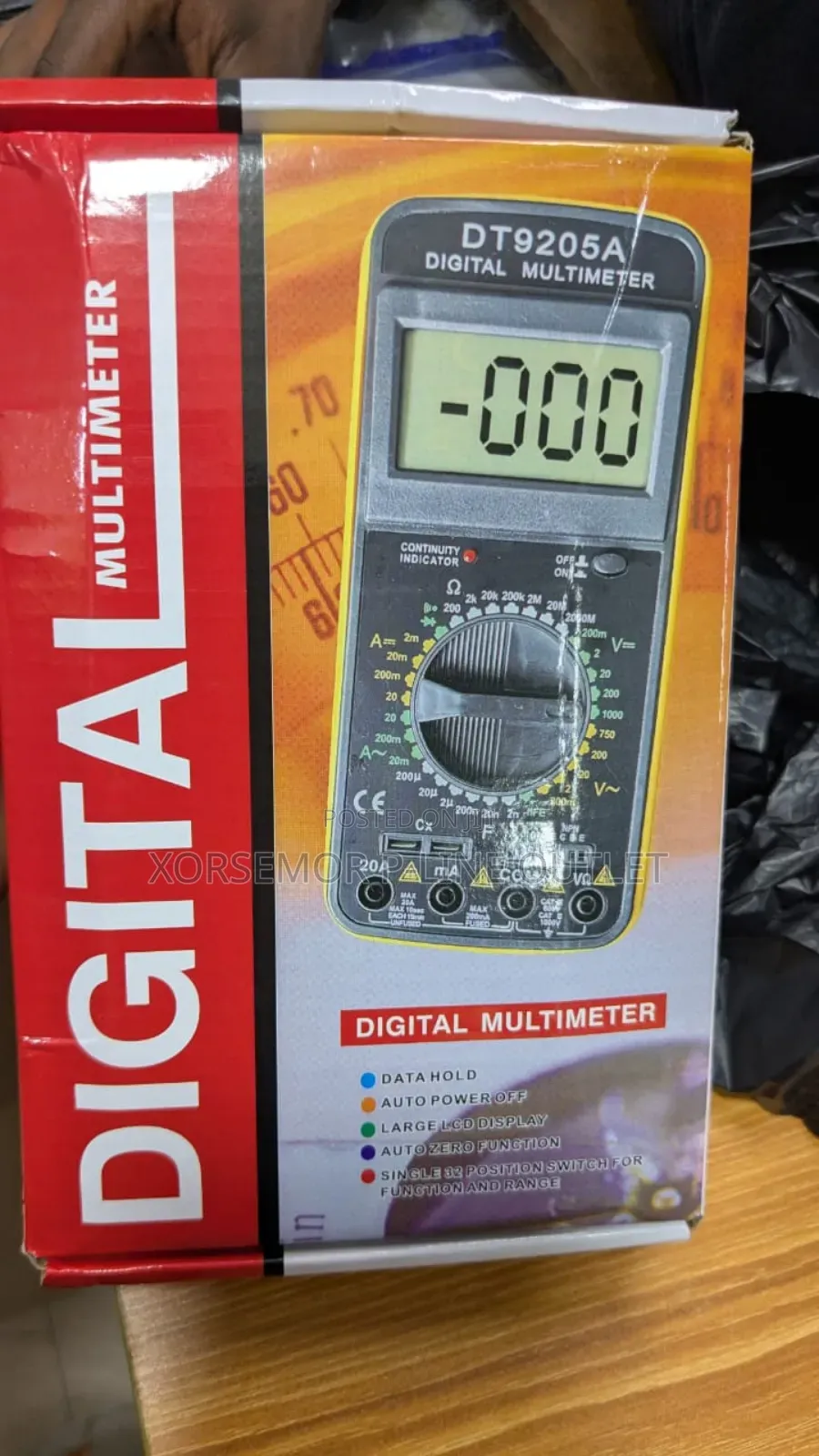 Digital Multimeter Dt-9205a