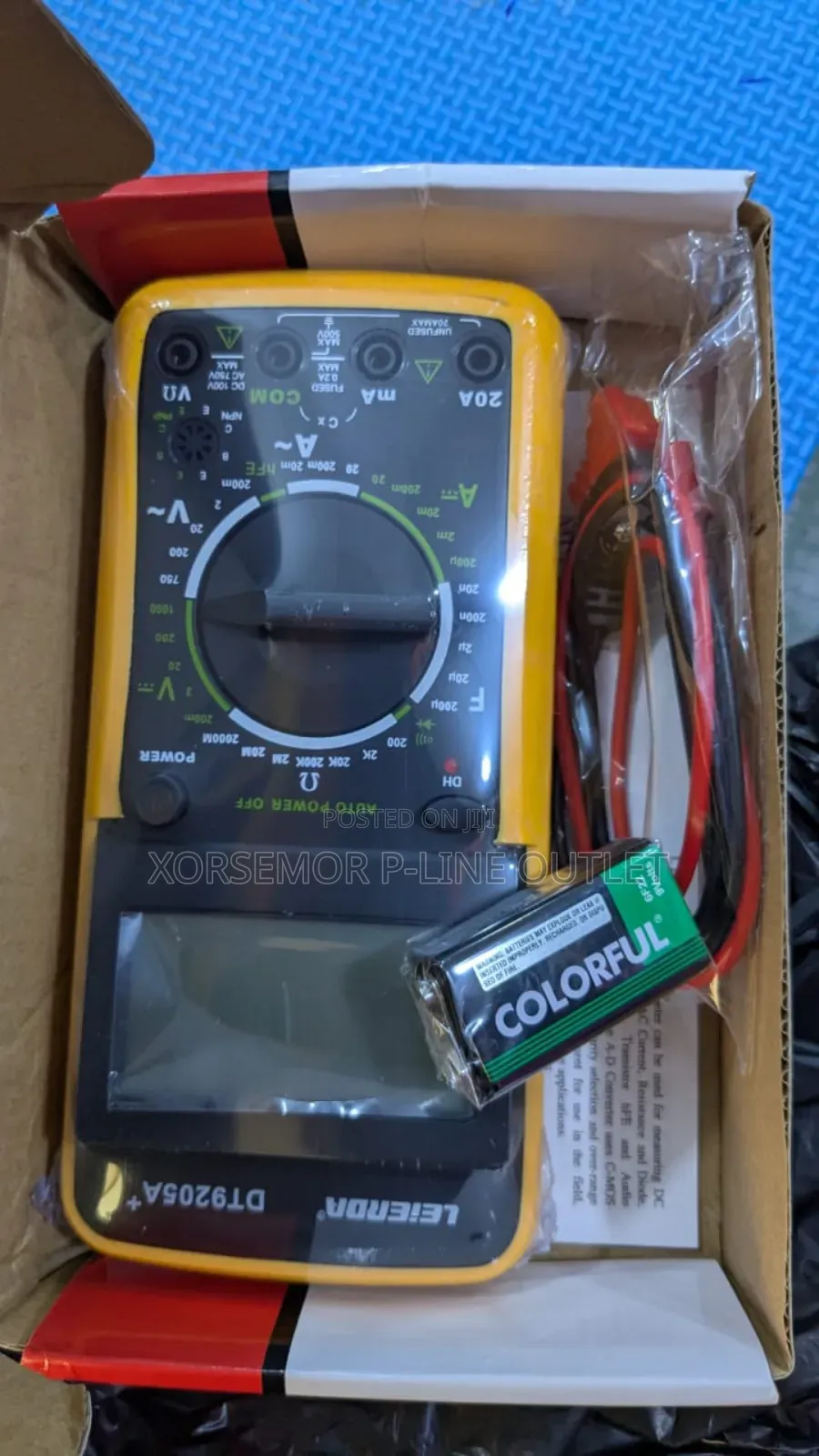 Digital Multimeter Dt-9205a