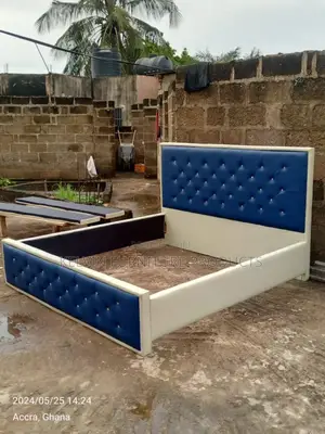 King Size Bed With Side Drawers