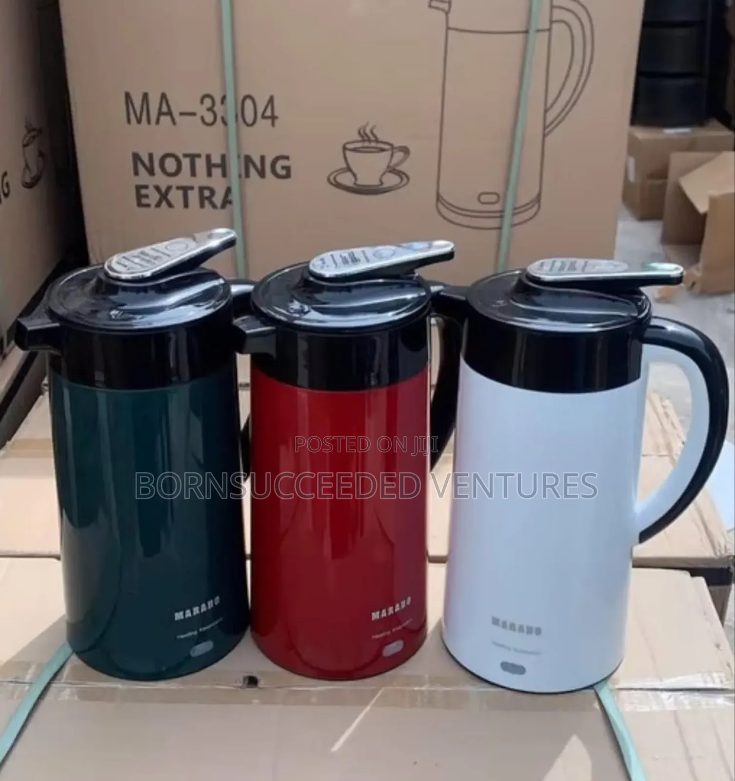 Newly Designed 360 Rotating Cordless Kettle 3l Insulated